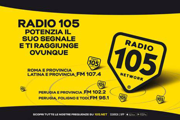 Radiomediaset Radio 105 Cresce A Roma E In Umbria