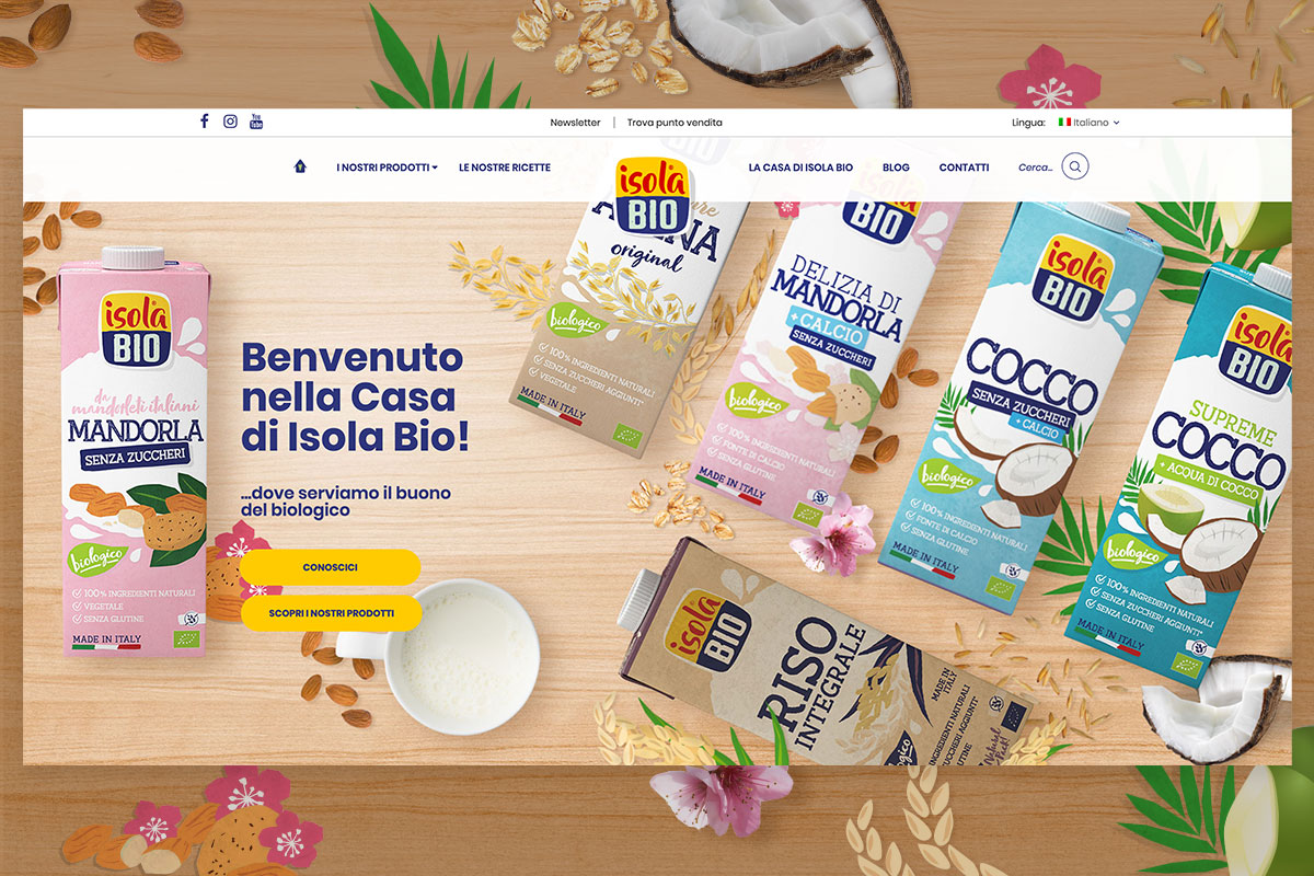 Il nuovo sito Isola Bio