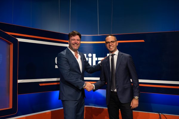 Giuseppe Bronzino e Michele Criscitiello di smartclip e Sportitalia